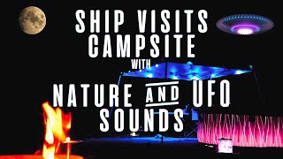 Campsite with Visitors Visuals - With one hour of nature sounds