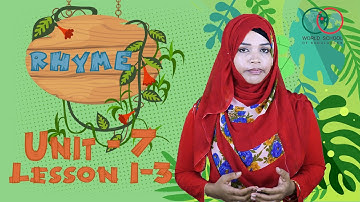 13) Class 1 English: Unit 7 Lesson 1-3