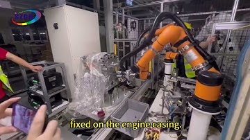 Precision robotic arm: Creating the perfect case#SZGH #automation   #Industrial production#robotarm