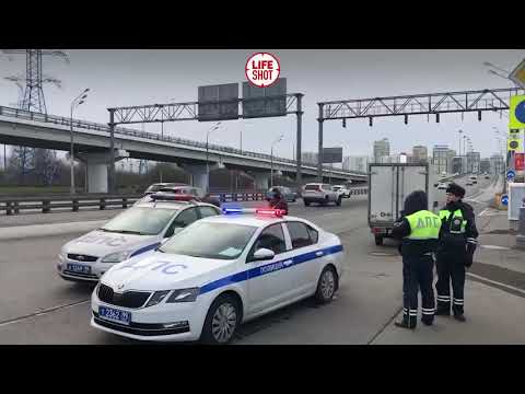 მოსკოვის საცობები 15.04.2020