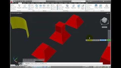 AutoCAD 2013   Press Pull Tool   YouTube