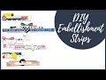 DIY Embellishment Strips | Using Up Scraps!