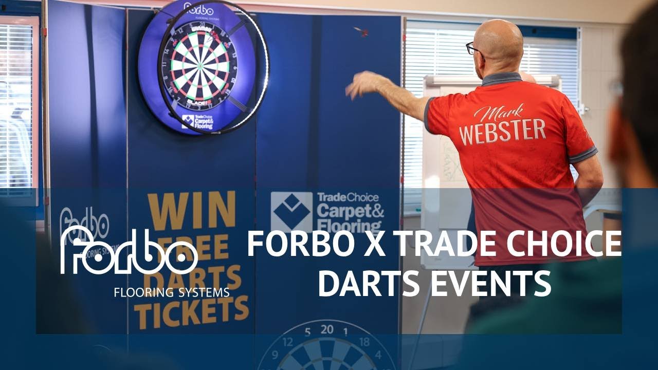 Forbo x Trade Choice Darts Events | Forbo Flooring Systems UK