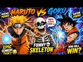 Legend Ninja vs Legend Warrior vs Funny Skeleton 😂🔥|Epic Anime Battle Turned Into Comedy 💀🤣