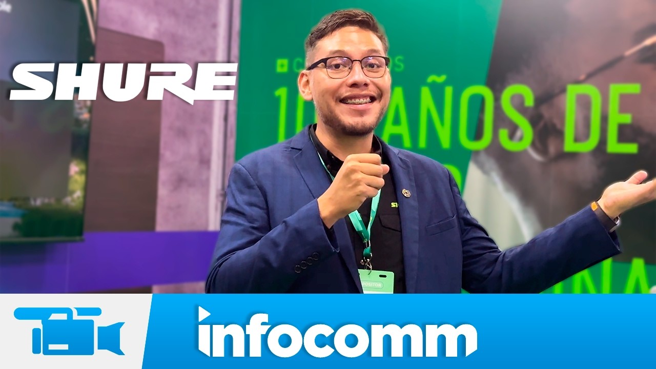 Shure: Intellimix RoomKits en InfoComm America Latina 2025 - YouTube
