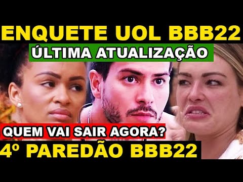 ÚLTIMA ATUALIZAÇÃO ENQUETE