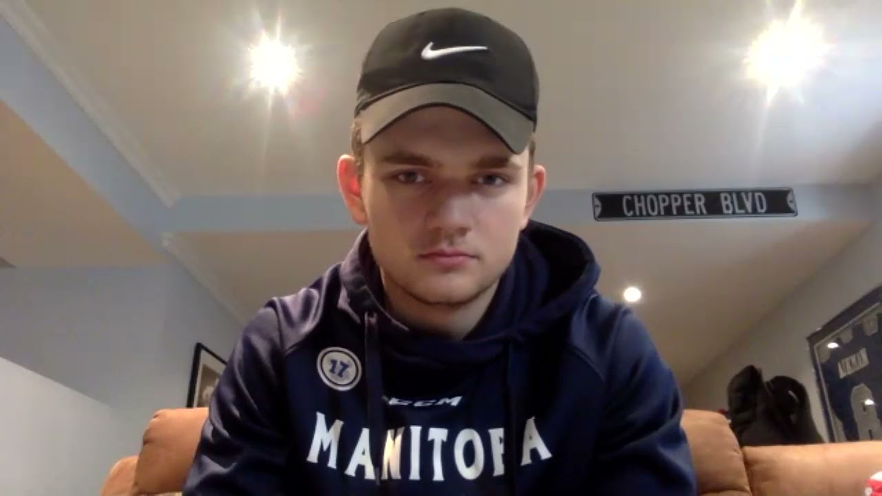 Winnipeg Jets prospect Cole Perfetti talks injuries and cheering the Moose  on in Calder Cup playoffs
