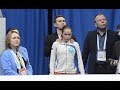 Алина Загитова готовится к выступлению ПП. Чемпионат Европы 2018