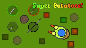 Surviv.io New Super Potatoes With Rare Loot!!! 21 Kill Solo Squads! (Surviv.io Update)