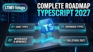 TypeScript Roadmap 2027 Telugu |Complete TypeScript Course for Beginners to Advanced| LTIMT-Telugu