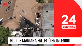 Hijo de Mariana Derderián falleció en incendio | 24 Horas TVN Chile