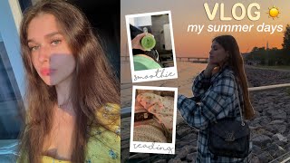 VLOG: my summer days || мои летние дни: ежедневная рутина, полезные привычки, встреча с подругой ☀️