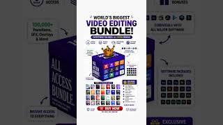 Ultimate Video Editing Bundle 2026 | 70GB+ Premium Assets, Presets, Templates & Courses