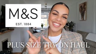 MARKS AND SPENCER PLUS SIZE HAUL / LOOKING FOR THE PREFECT WIDE LEG TROUSERS