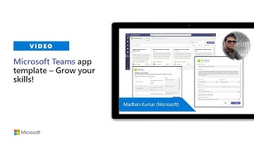 Introducing: Grow your skills! - a Microsoft Teams app template