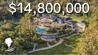 Inside a $14,800,000 SELF-SUFFICIENT European Estate in Rancho Santa Fe