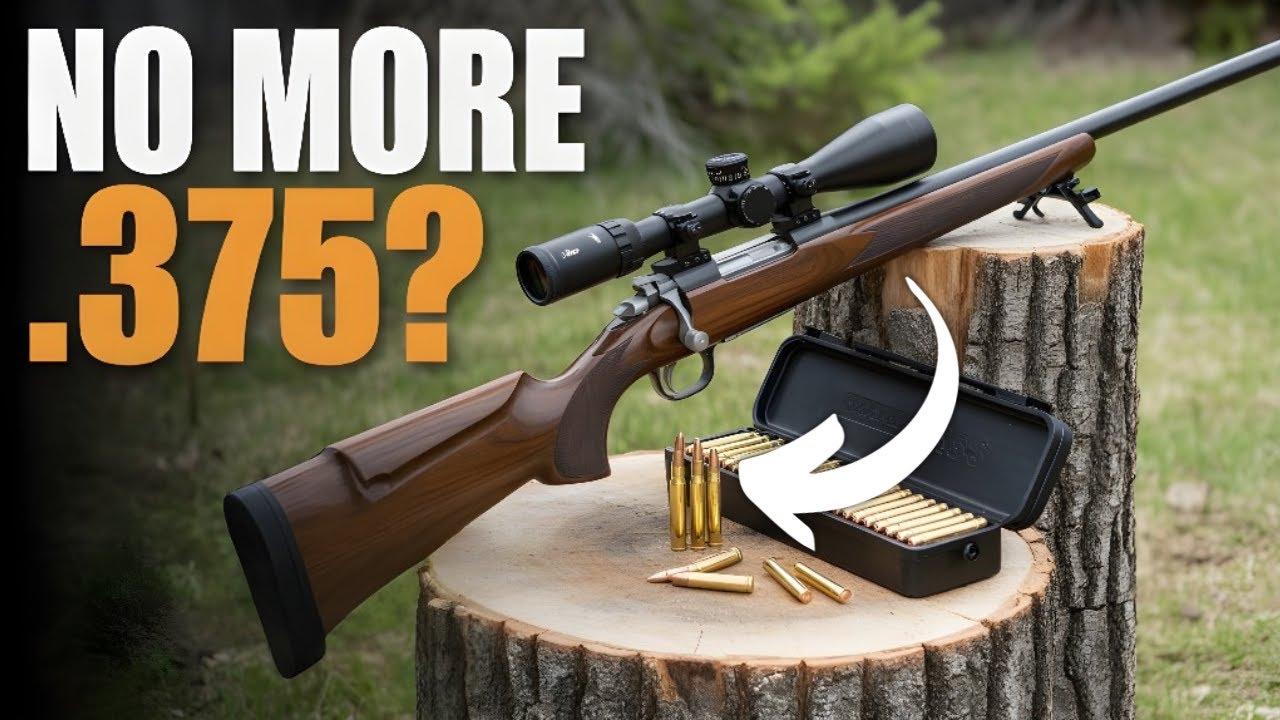Forget .375 H&H – These 5 Calibers Are Dominating African Hunts in 2025!
