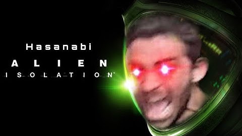 Hasanabi being totally not scared while playing Alien Isolation (Clip)