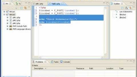 Kurs programowania PHP: Lekcja 2 - zmienne, stałe, operatory, pierwszy program