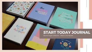 Start Today Journal by Rachel Hollis review // How to use gratitude journal and walkthrough