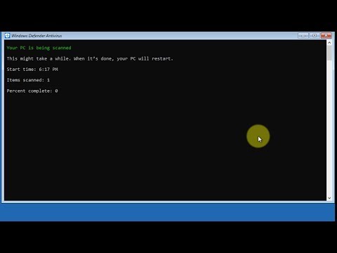 How to Scan Computer Using Windows Defender Offline [Tutorial]