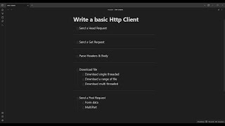 Let's Write an HTTP Client in #Rust - E01