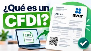 ¿Qué es un CFDI? Factura electrónica explicada desde cero (CFDI 4.0)