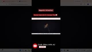 Magnet Attraction Button 🧲🔥 | Magnetic Hover Effect | HTML CSS JavaScript