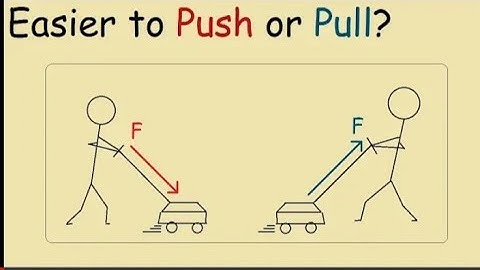 IS PULLING IS EASIER THAN PUSHING????