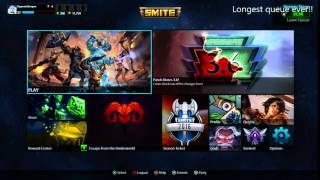SMITE - Longest queue ever!!! Versus : Siege