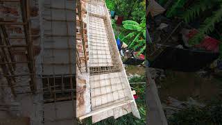 Balcony Extension with Rebar work!!! #construction #home #civilengineering #lifestyle
