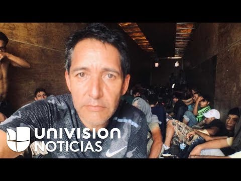 A pie, sobre un remolque y en un camión: así avanza la caravana de migrantes hacia el norte