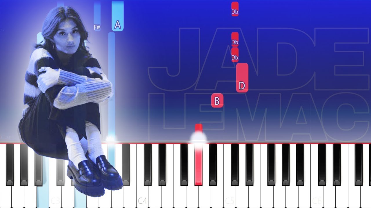 Jade LeMac - Constellations - White Keys Version (Piano Tutorial)