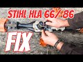 How to fix a stihl hla 66 86 no red lights lewisgardenservicesltd stihl