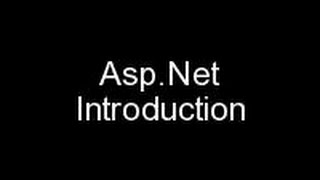 Lecture 1 AspNet Introduction
