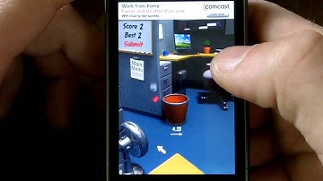 Android App "Paper Toss"