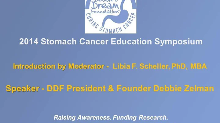 2014 Stomach Cancer Education Symposium - Introduc...