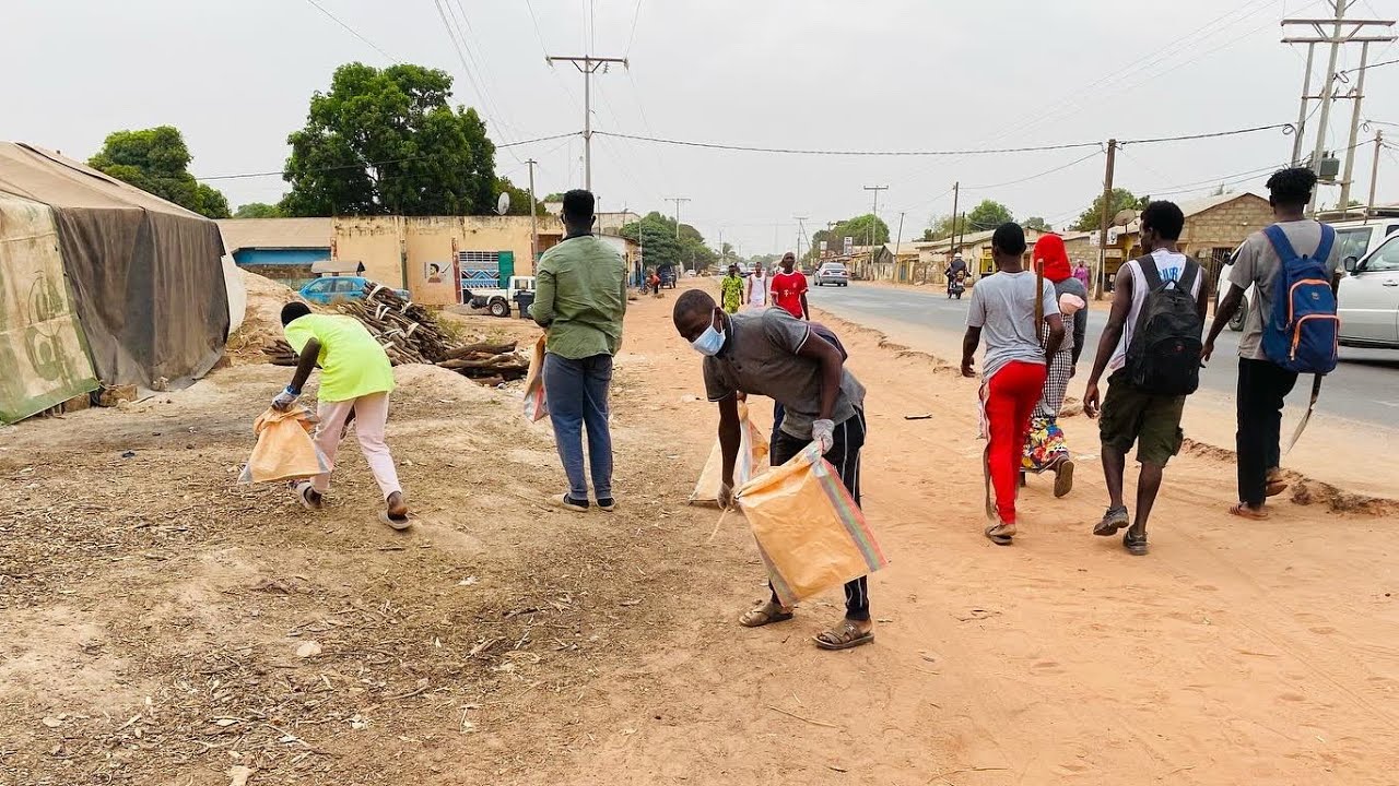 We Clean Busumbala The Gambia~25th Sunday