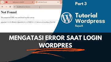 CARA MENGATASI ERROR Apache/2.4.58 (Win64) OpenSSL/3.1.3 PHP/8.2.12 Server at localhost Port 80