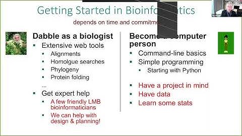 [TALK 18] Bioinformatics – Tim Stevens - Biophysical Techniques Course 2022