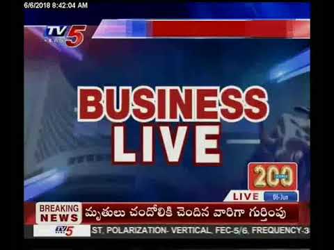 trading screen 6th June 2018 TV5 News Business Breakfast