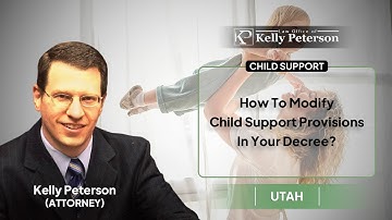 How To Modify Child Support Provisions In Your Decree?