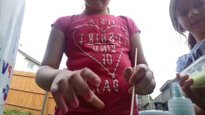 Making slime with grace pullen
