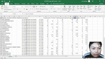 Cara Ekspor data Grades Kuis di Moodle dan masukan Excel