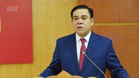 Thiếu tướng Võ Trọng Hải giữ chức Chủ tịch UBND tỉnh Hà Tĩnh