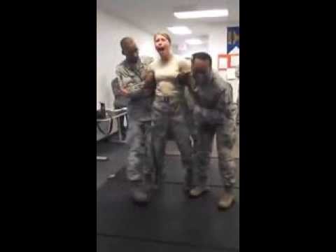Electro Shock Given Female Soldier - YouTube