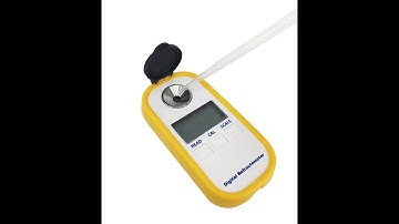 Digital Pocket Refractometer for Brix and Beverage / Fruit Juice Density. Make: Parisa Technology