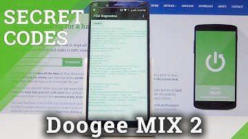 Secret Codes for Doogee Mix - Enable Hidden Modes