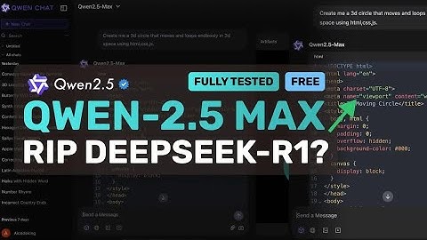Qwen-2.5 Max : This NEW LLM BEATS DEEPSEEK-V3 & R1? (Fully Tested)