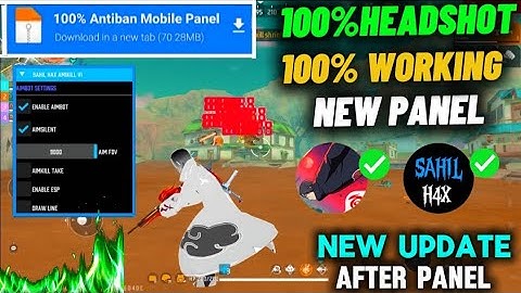 Free Fire Antiban Panel ☠️ Location + Aimbot Injector 🔥 |  Antiban All Rank Working | OB51 Updated